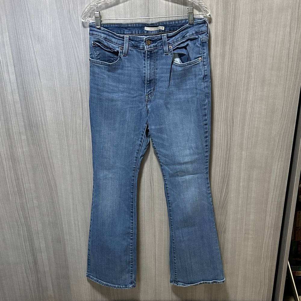 Levi's Light Blue Flare Jeans